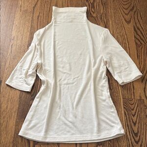 Banana Republic Soft Luxe Cream Turtleneck